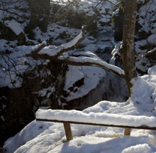 Crookwath Barn: The river